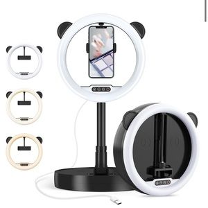 Ring light with cell phone holder 10 inch New in Box